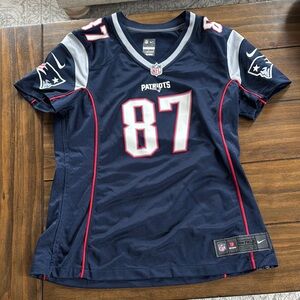 New England Patriots Navy Jersey